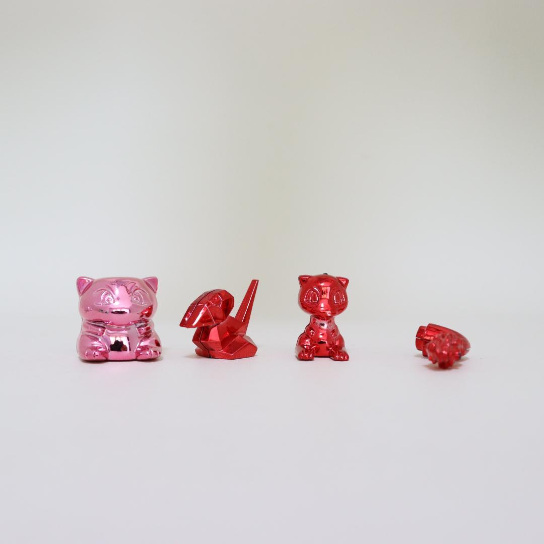 当時物　初代　ポケモン　メタル　メッキ　フィギュア　　A-237