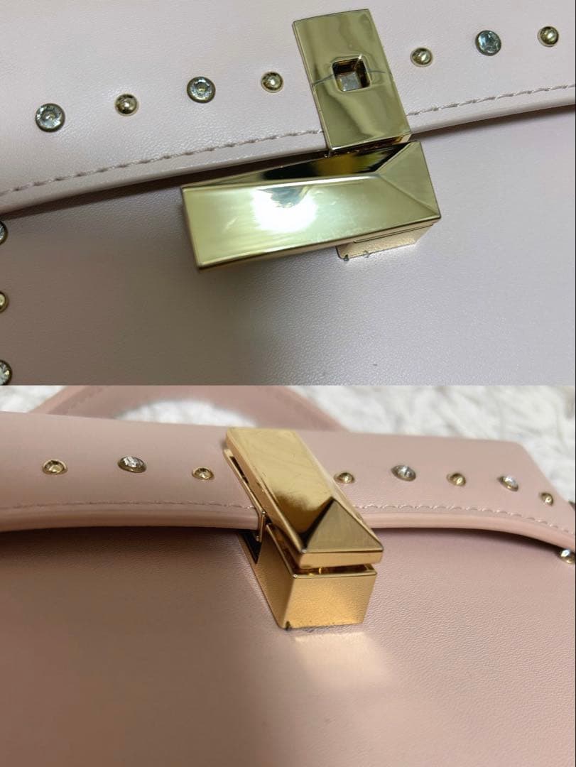 CELFORD セルフォード リュタン ビジュースタッズポシェット L.Pink