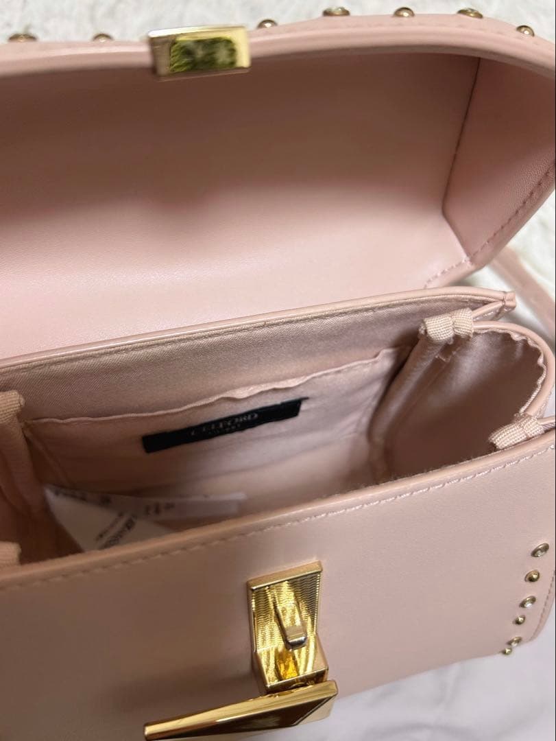 CELFORD セルフォード リュタン ビジュースタッズポシェット L.Pink