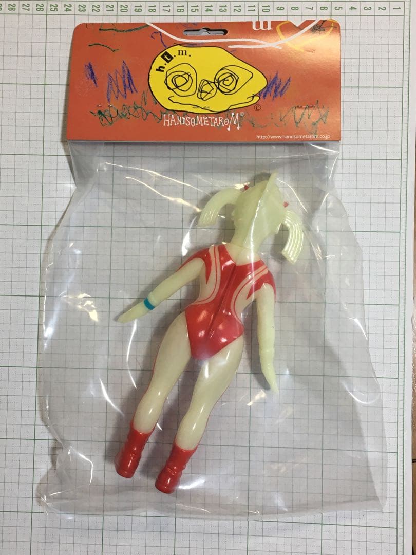 ハンサムタロウエム ウルトラの父　ウルトラの母　限定蓄光ソフビセット