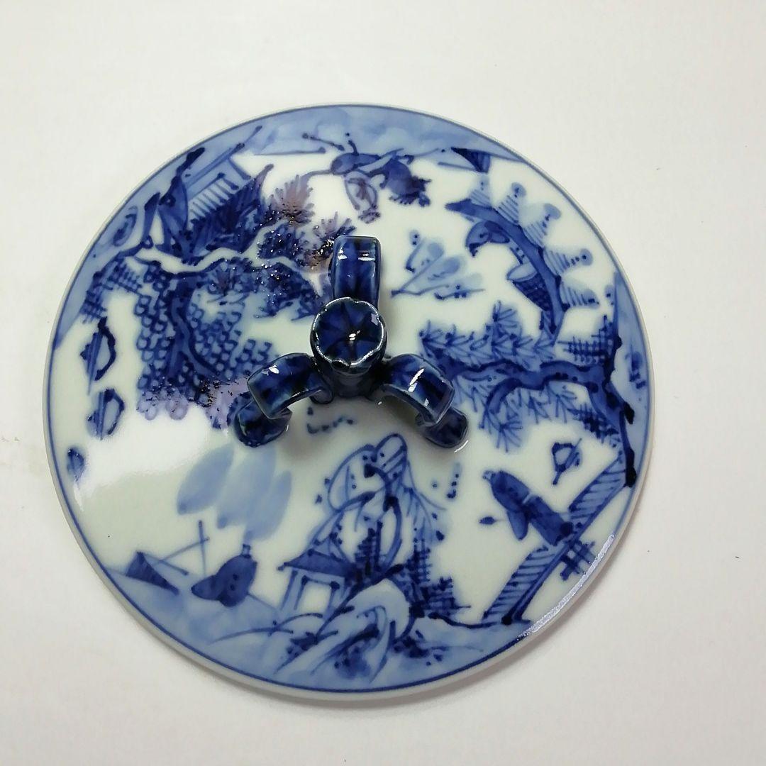 S581 水指 『祥瑞花鳥八角』『勝見永泉作』 共箱 茶道具