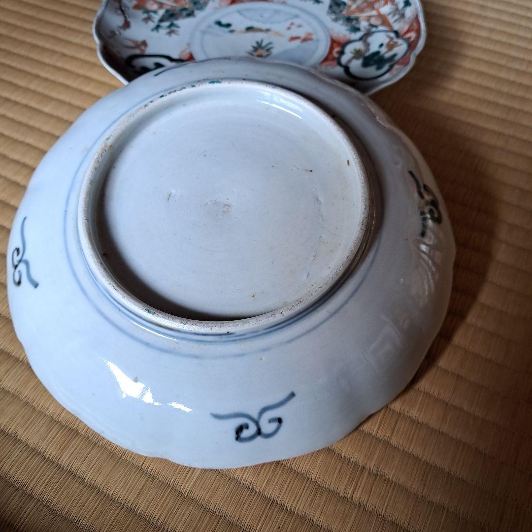 明治から昭和初期の伊万里焼皿5枚組 伊万里焼 5枚 明治