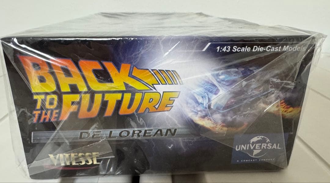 ビテス バックトゥザフューチャー デロリアン　ミニカー 1/43