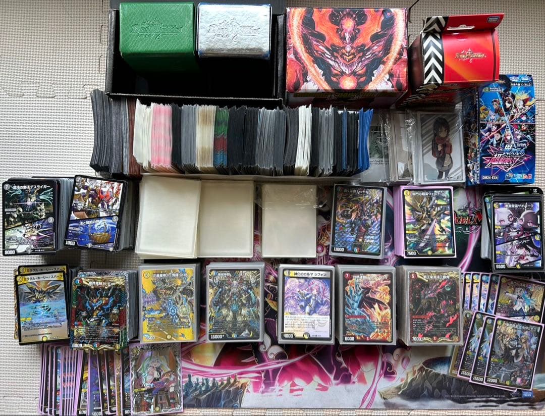 デュエマ 引退品 まとめ toygerのストレージボックス付き デュエマ引退