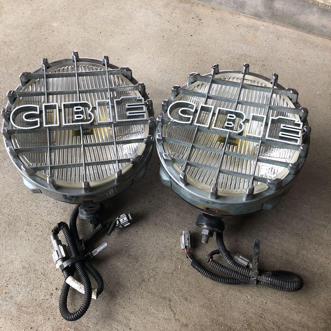 CIBIE 当時物 シビエヘッドライトフォグランプ 凹み スーパーオスカー180