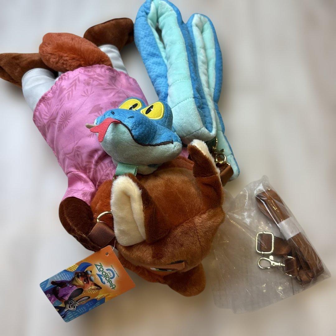 ディズニー ズートピア ニック＆ゲイリー マルチポシェット - メルカリ