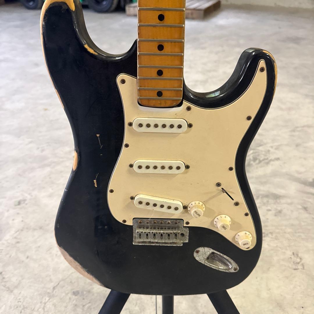 Fernandes Burny Custom ブラックエレキギター 現場品