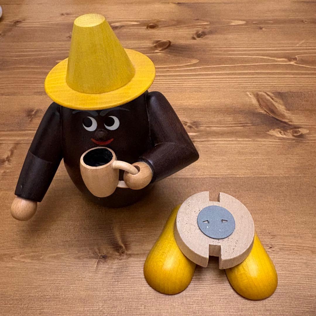 y*a様 煙だし人形・コーヒー豆くん　エルツ地方・ザイフェン