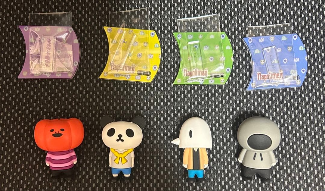 ナポリの男たち ラバーマスコット 4人セット ナポリの男たち ラバー