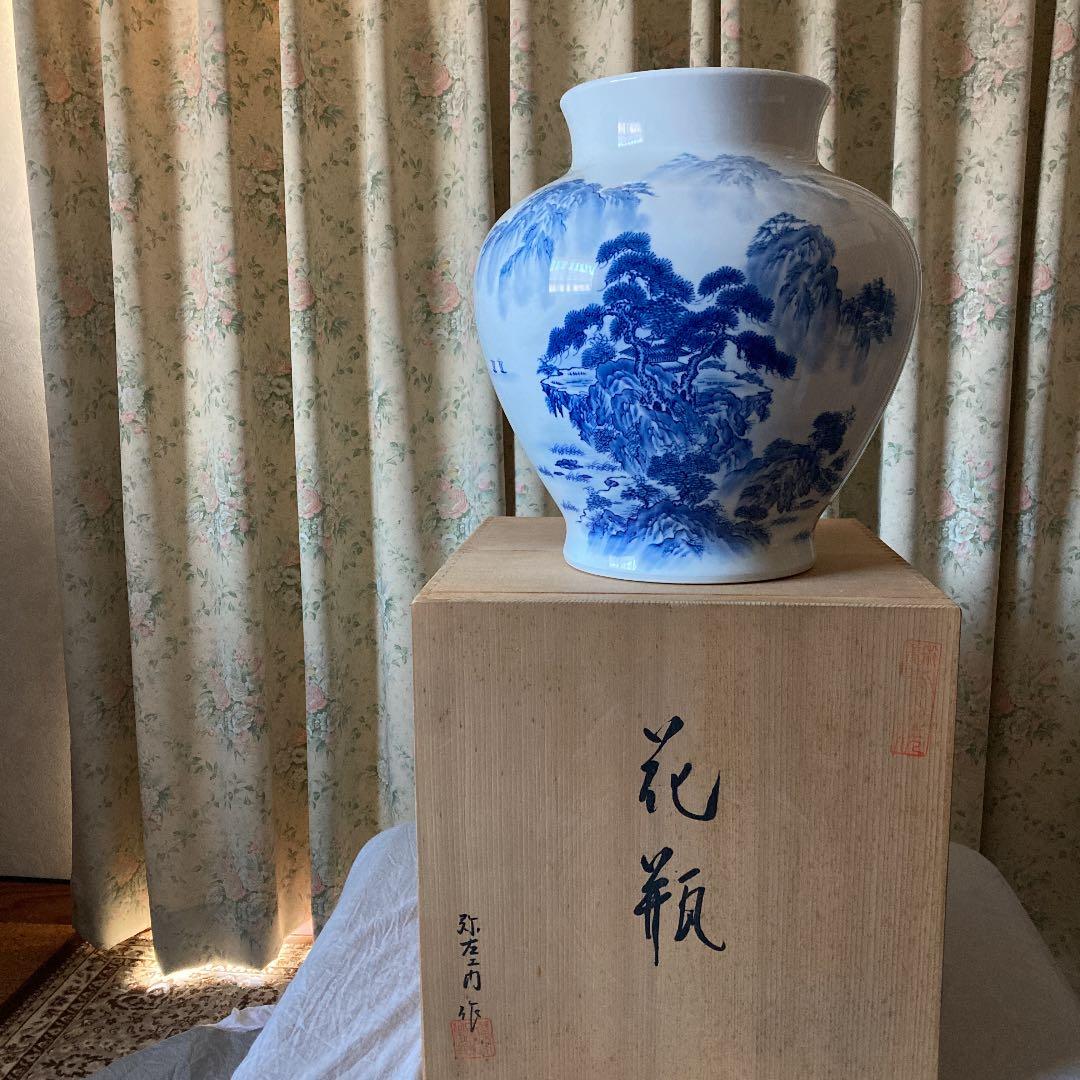 有田焼　磁州窯　共箱付き