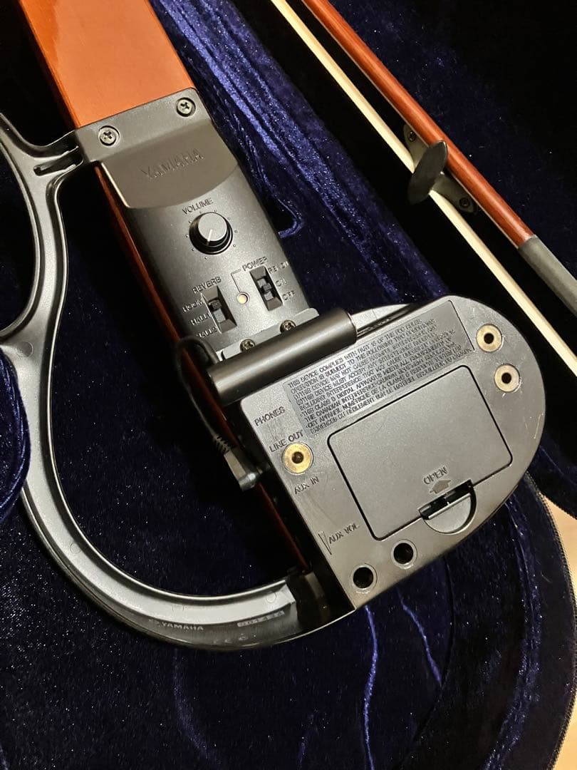 YAMAHA サイレントバイオリン SV-120 社外ケース付き