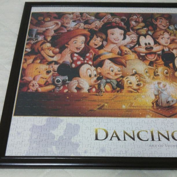ディズニー ジグソーパズル1000ピース額縁つき - メルカリ