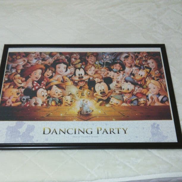 ディズニー ジグソーパズル1000ピース額縁つき - メルカリ