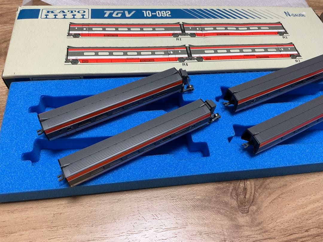 KATO 鉄道模型 TGV 10-092 増結4両セット