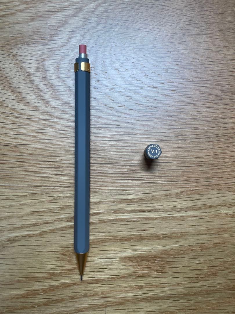 黒柿 | 木軸ペン工房 金杢犀 610超極上 黒柿 孔雀杢 木軸シャーペン