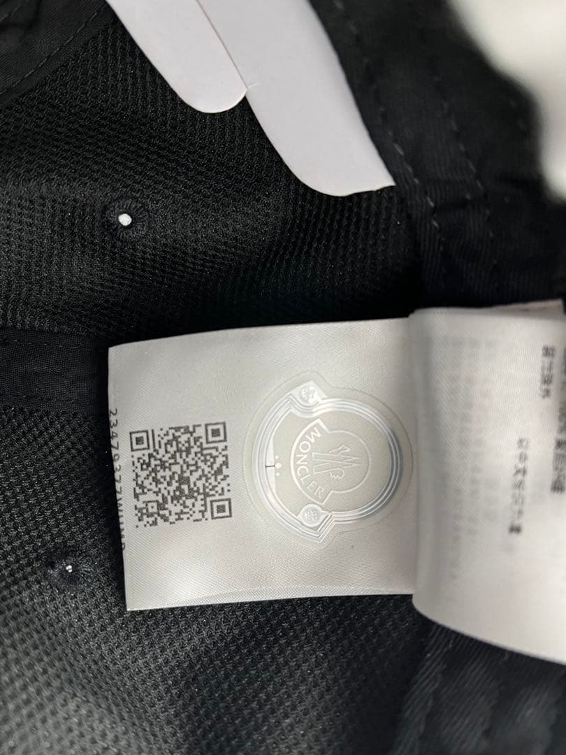 モンクレールMONCLER ロゴワッペン ベレットベースボールキャップ