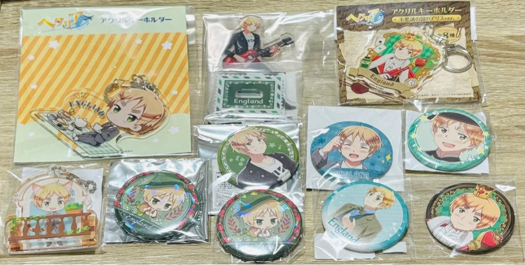 ゆびさきと恋々 ラメアクリルバッジコレクション