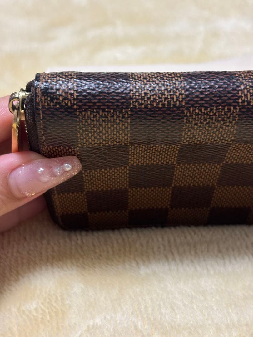 ルイヴィトン　ジッピーパース　ダミエ　ミニ財布　カードケース　LV
