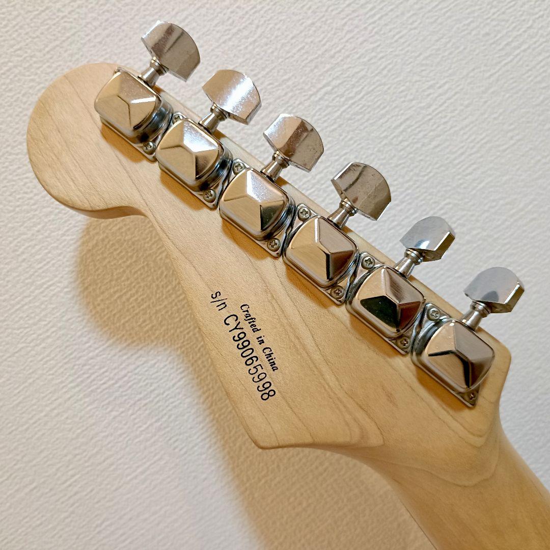 Squier エレキギター ストラトキャスター サンバースト メンテ済