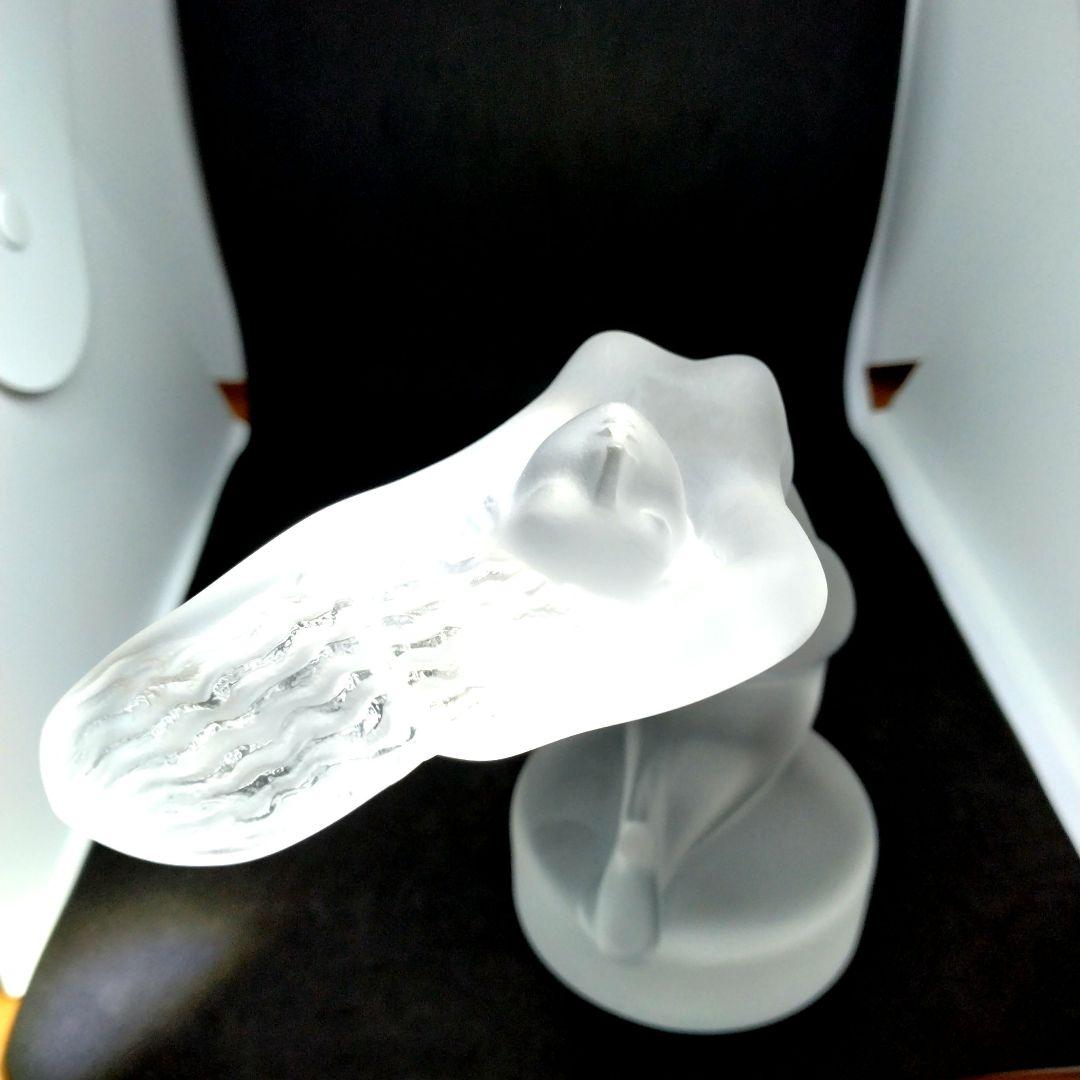 新品LALIQUEラリック裸婦像クリシスラジエターキャップカーマスコット