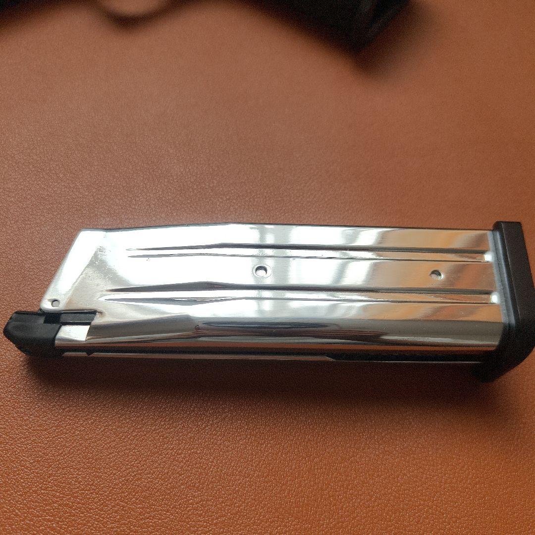 東京マルイ ハイキャパカスタム デュアルステンレス ガスブローバック18歳以上用