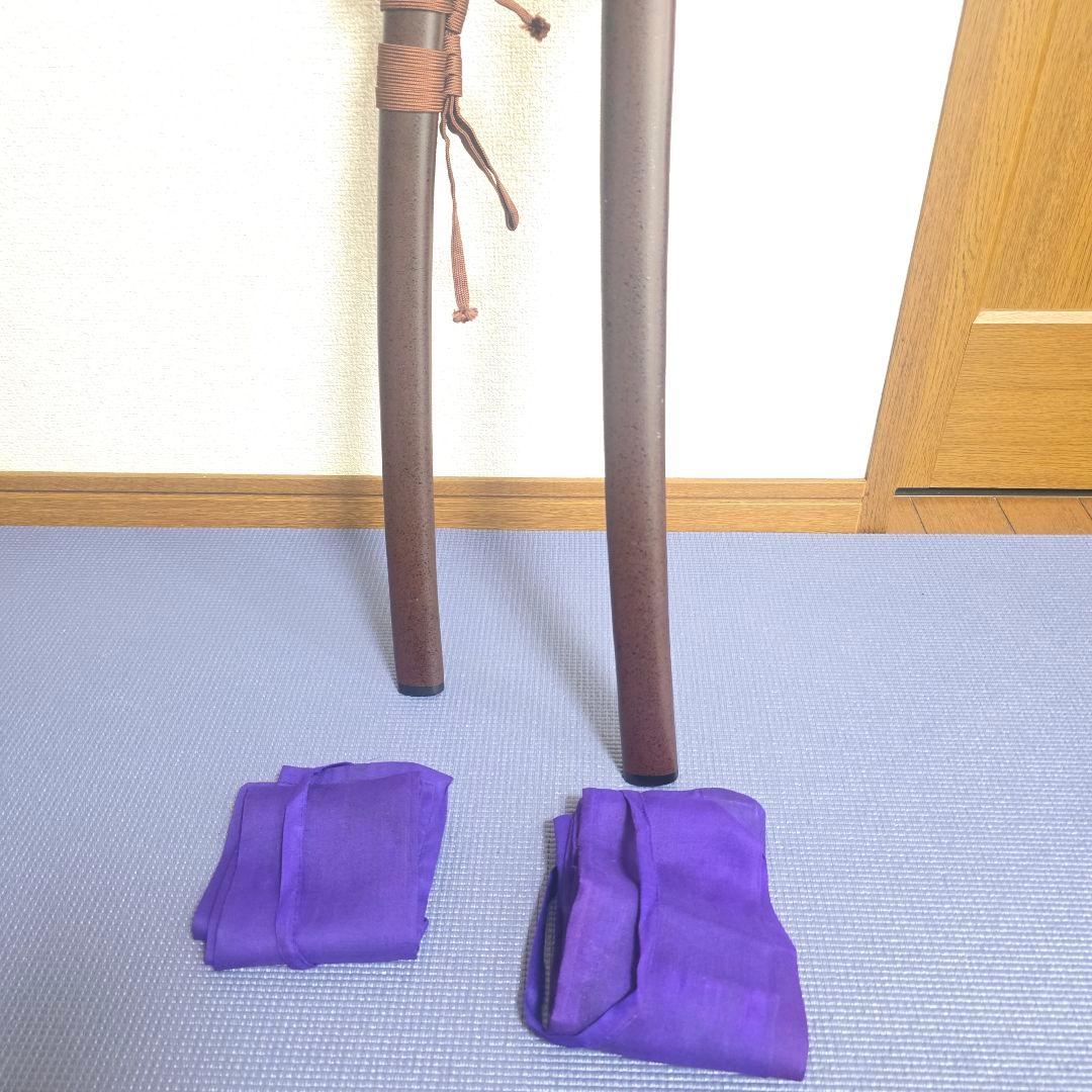 【128】模造刀 本セット 刀 刀剣 全長約105cm 脇差 全長約70cm