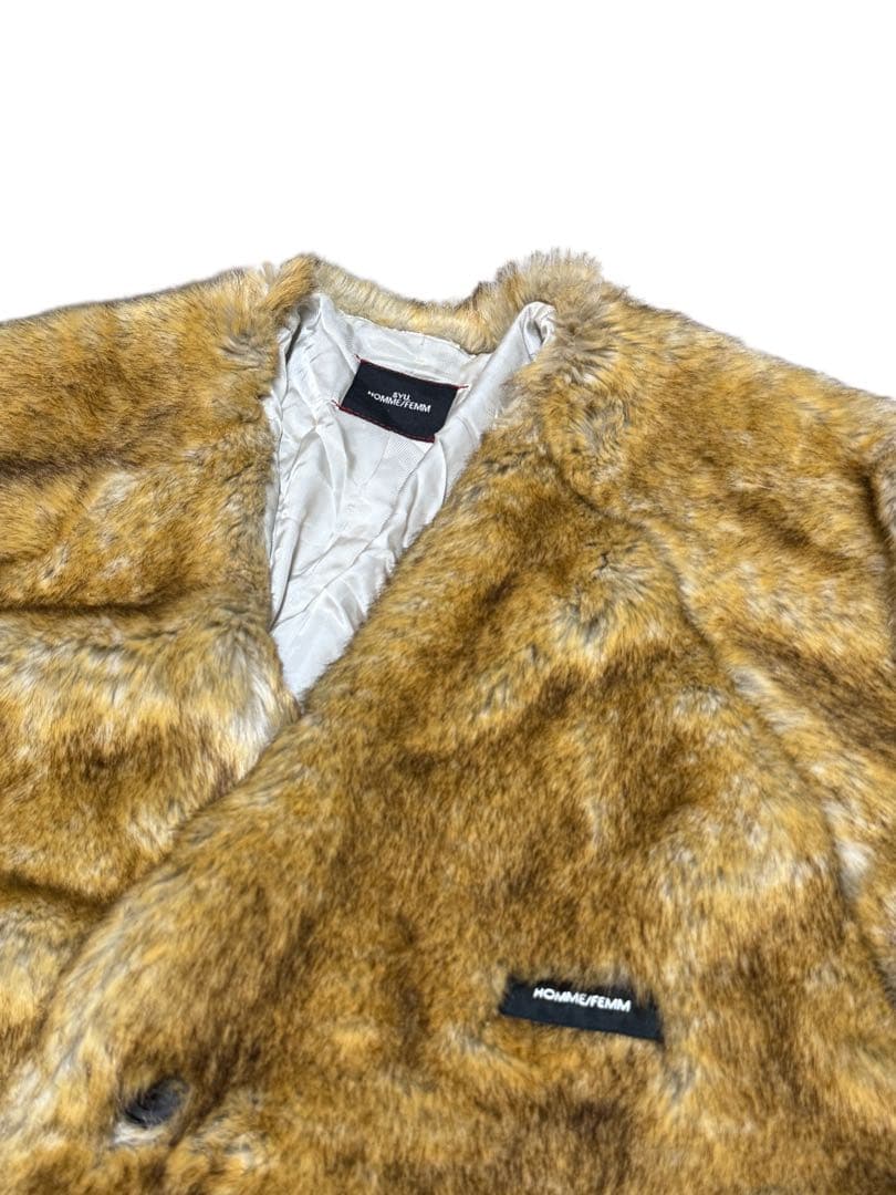 SYU.HOMME/FEMM 20AW フェイクファーコート