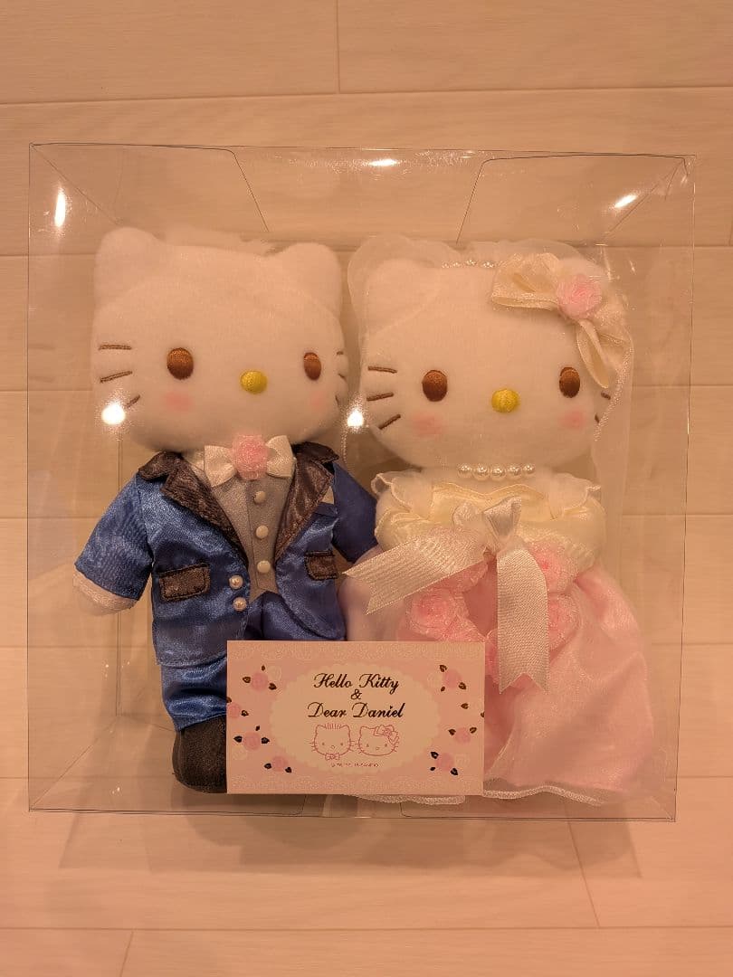 ハローキティ&ダニエル ウエディングドールセット 希少 ぬいぐるみ