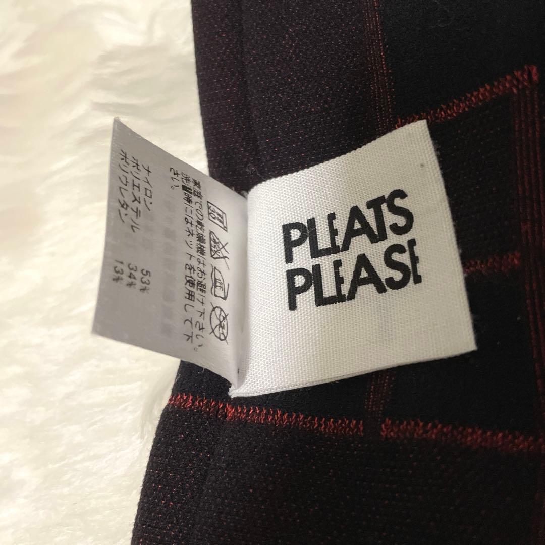 PLEATS PLEASE アームウォーマー付きトップス　リバーシブル
