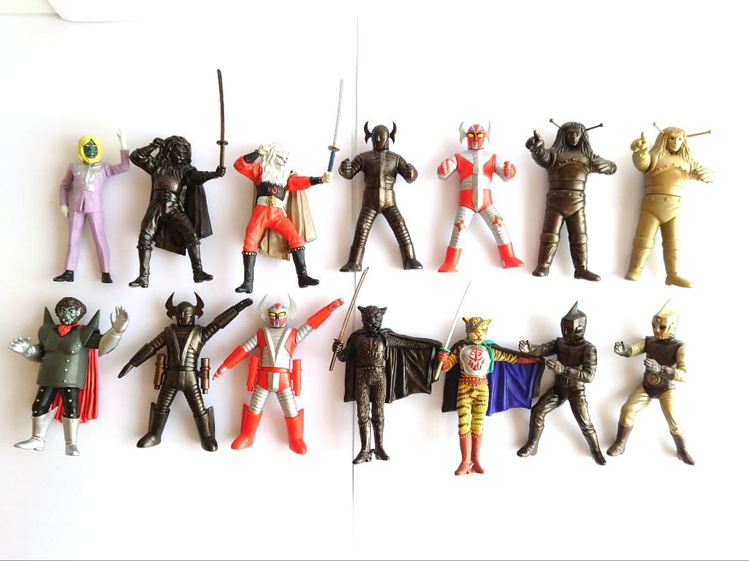 超人ヒーロー伝説 KONAMI フィギュア 12体 シークレットフィギュア2体