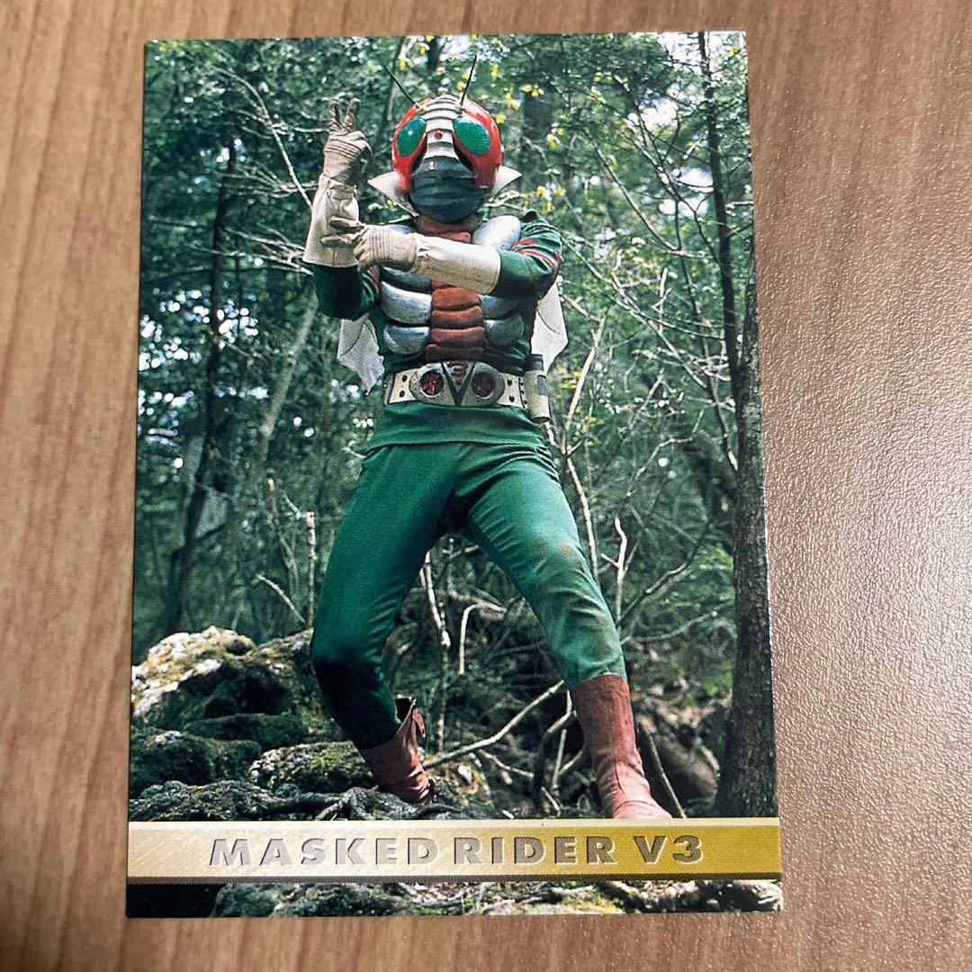 AMADA 仮面ライダー カード アマダ V3 1号 2号