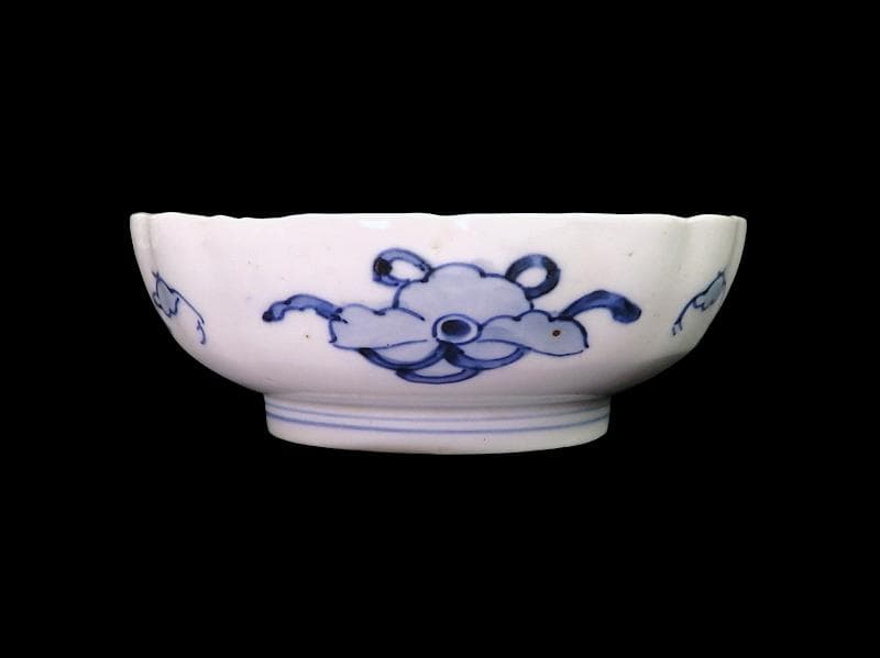 古伊万里 色絵 鳳凰に牡丹の図 膾皿 5客 C380AS-CZf - メルカリ