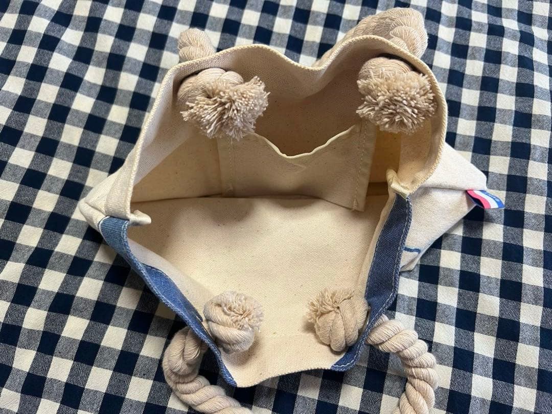 まめゴマ　キャンバスバッグ