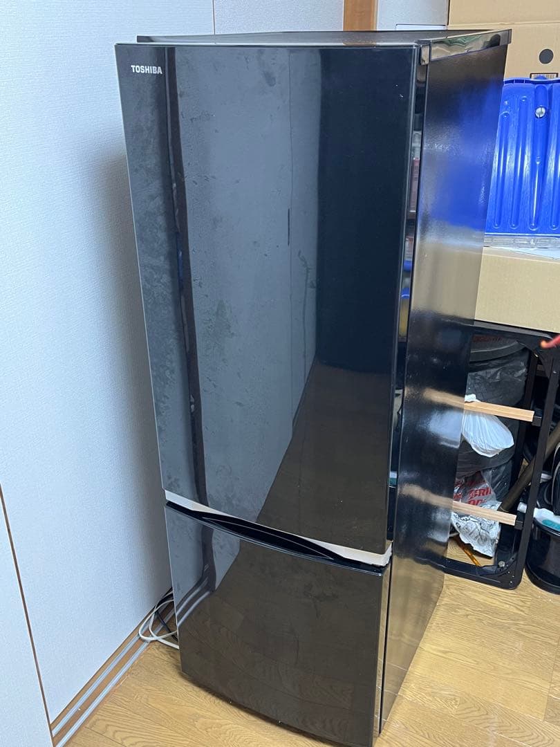 GR-P17BS(K) 東芝ノンフロン冷凍冷蔵庫170L 単身用の中では大きめ