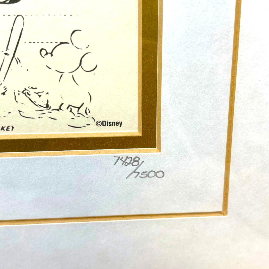 限定品☆ミッキーマウス 魔法使いの弟子 ファンタジア モデルシート
