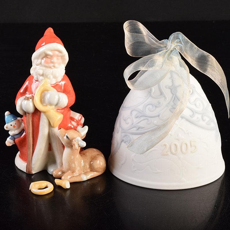 ロイヤルコペンハーゲン サンタ 雪だるま 女の子など 9点 箱付 G 7171C