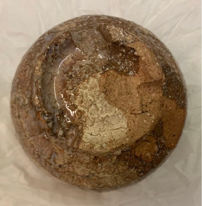 人間国宝　十一代三輪休雪(壽雪) 萩茶碗　共箱