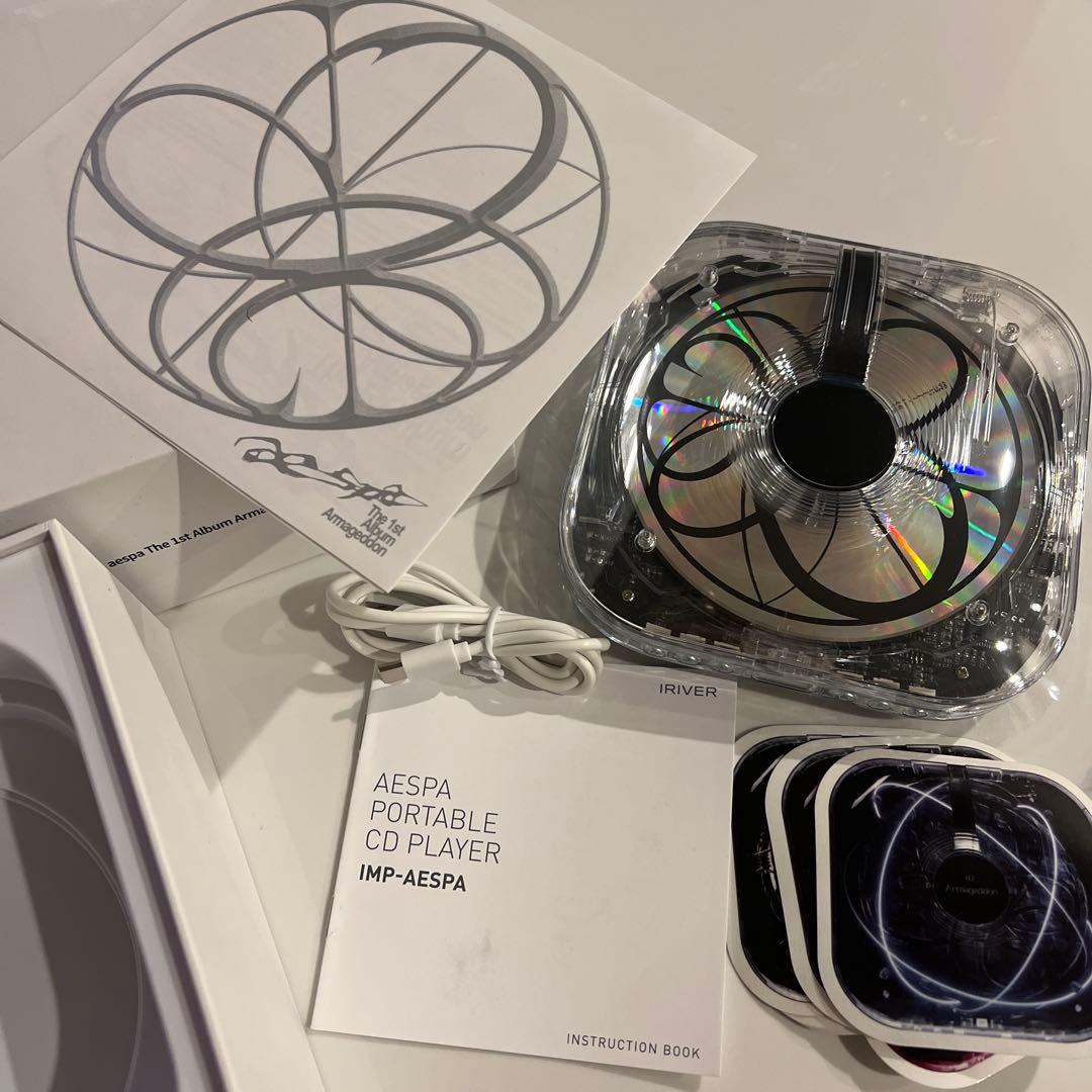 aespa Armageddon CDP CDプレーヤー エスパ 限定 aespa Armageddon CDP
