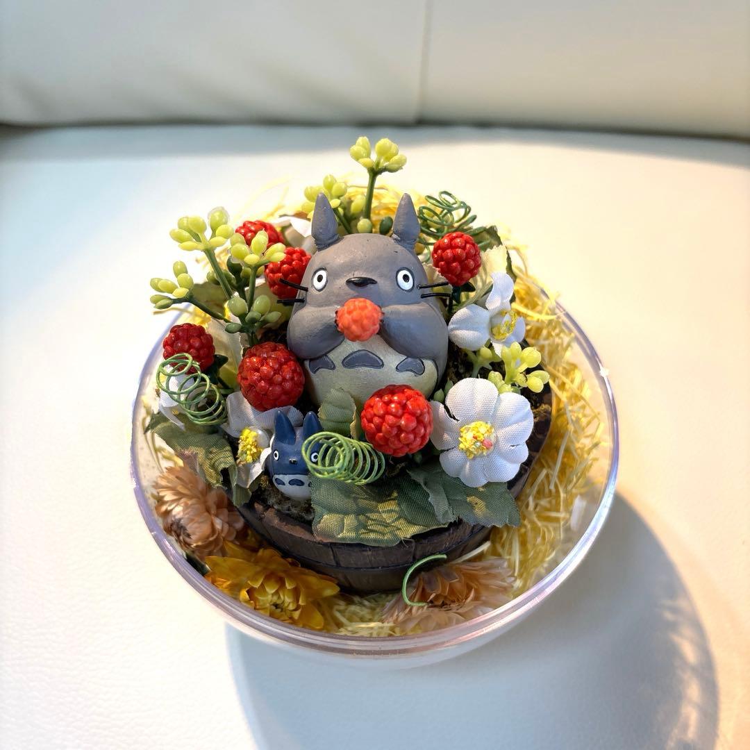 【レア】となりのトトロ　卵型ケース入り四季のジオラマ　春