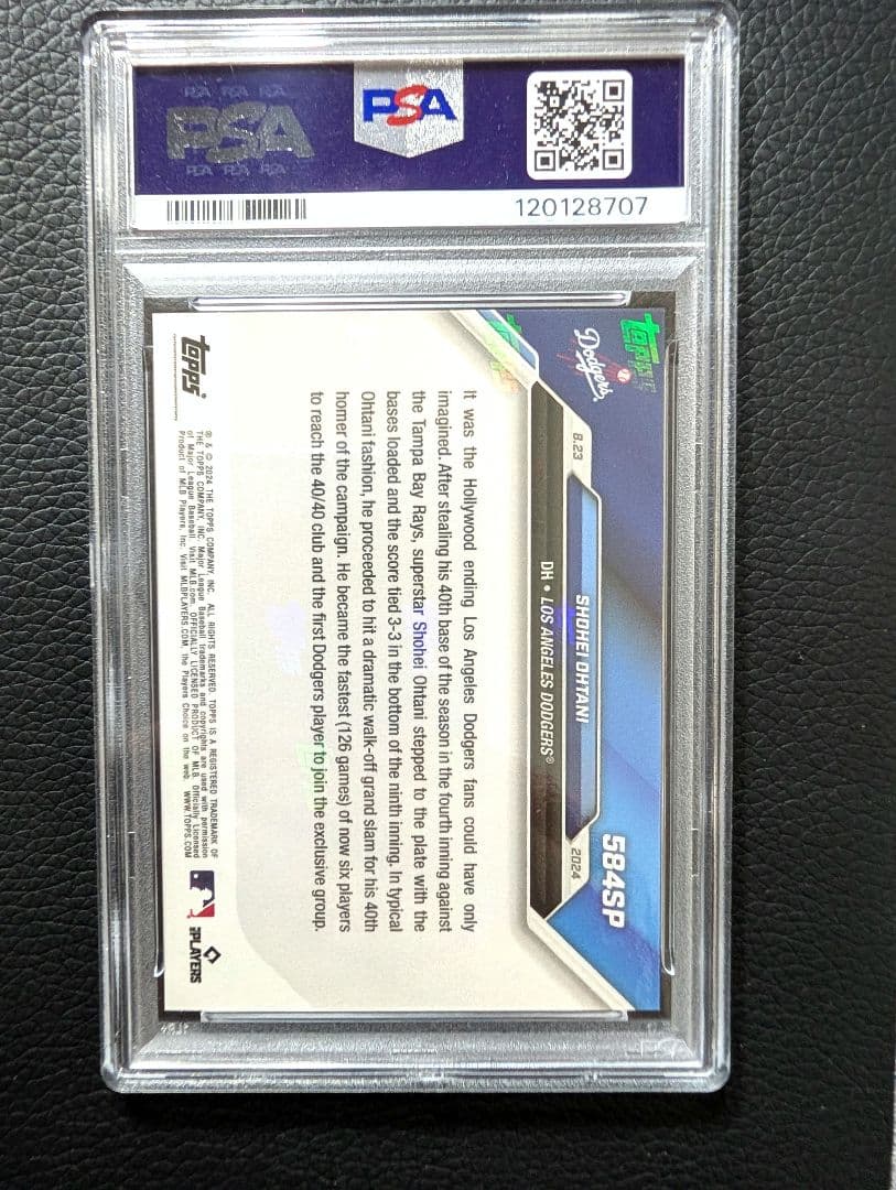 【PSA9】大谷翔平 2024 Topps Now 40/40記念 #584SP