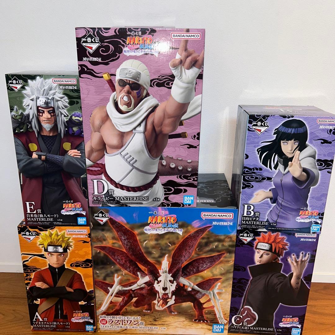 NARUTO 一番くじ コンプリート a b c d e ラストワン - メルカリ