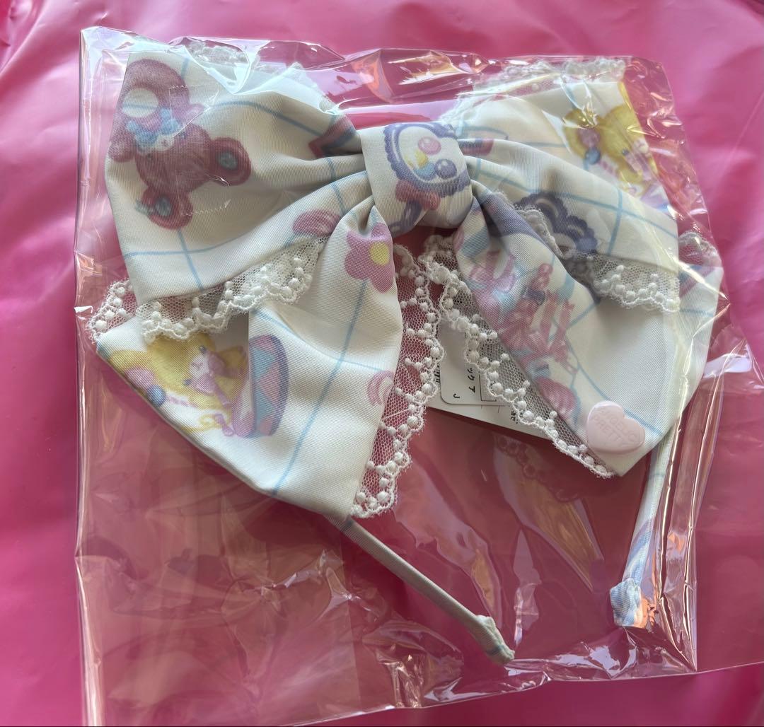 Angelic Pretty Baby Toysカチューシャ 白