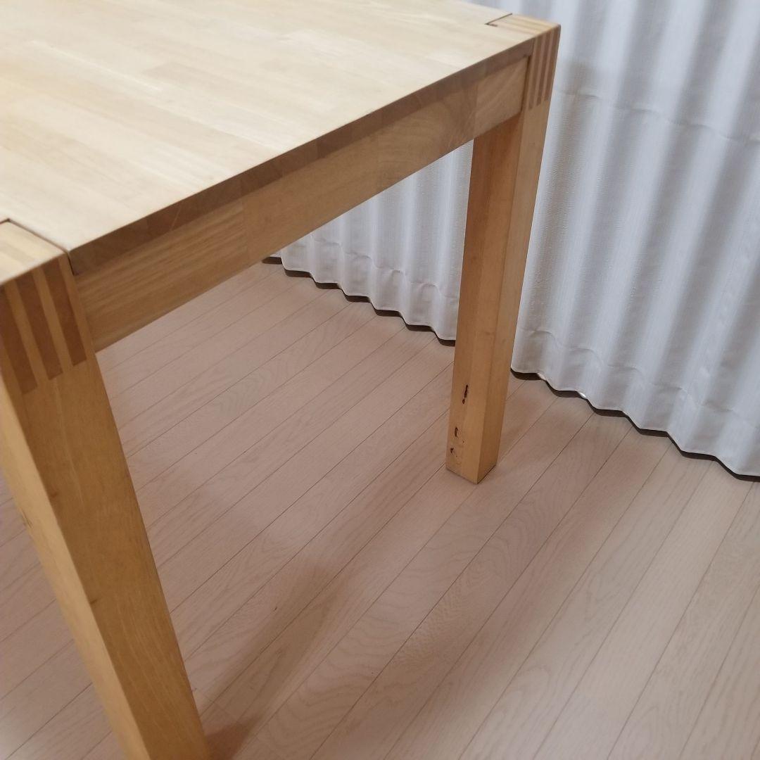 IKEA ダイニングテーブル　NORDBY ノールドビー　125cm 無垢材