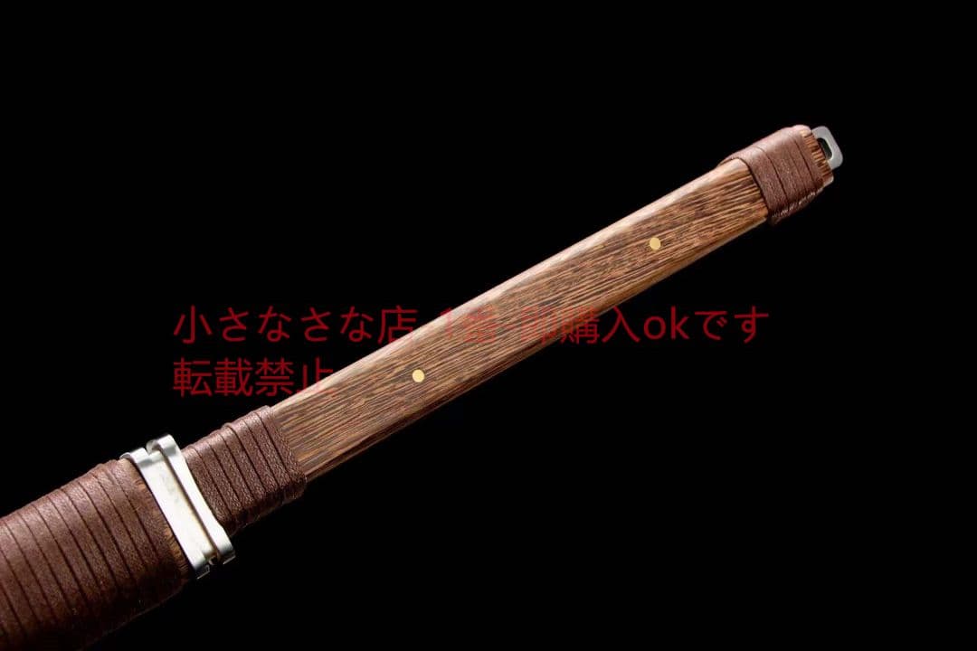 墨魂戦刀-高性能ステンレス鋼  古兵器 武具 刀装具 日本刀 模造刀 居合刀