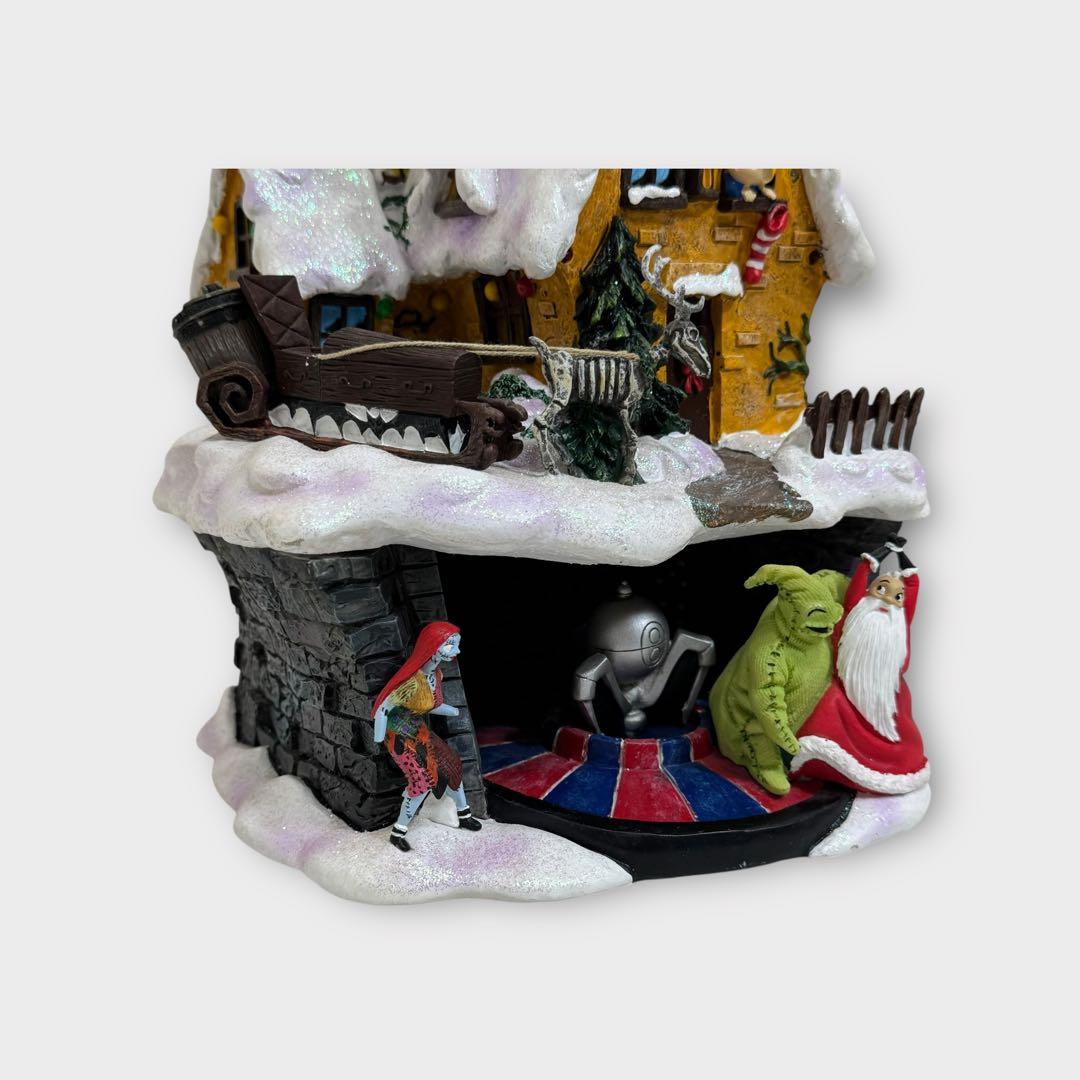 9298.ディズニー ナイトメアビフォアクリスマス スノードーム オルゴール