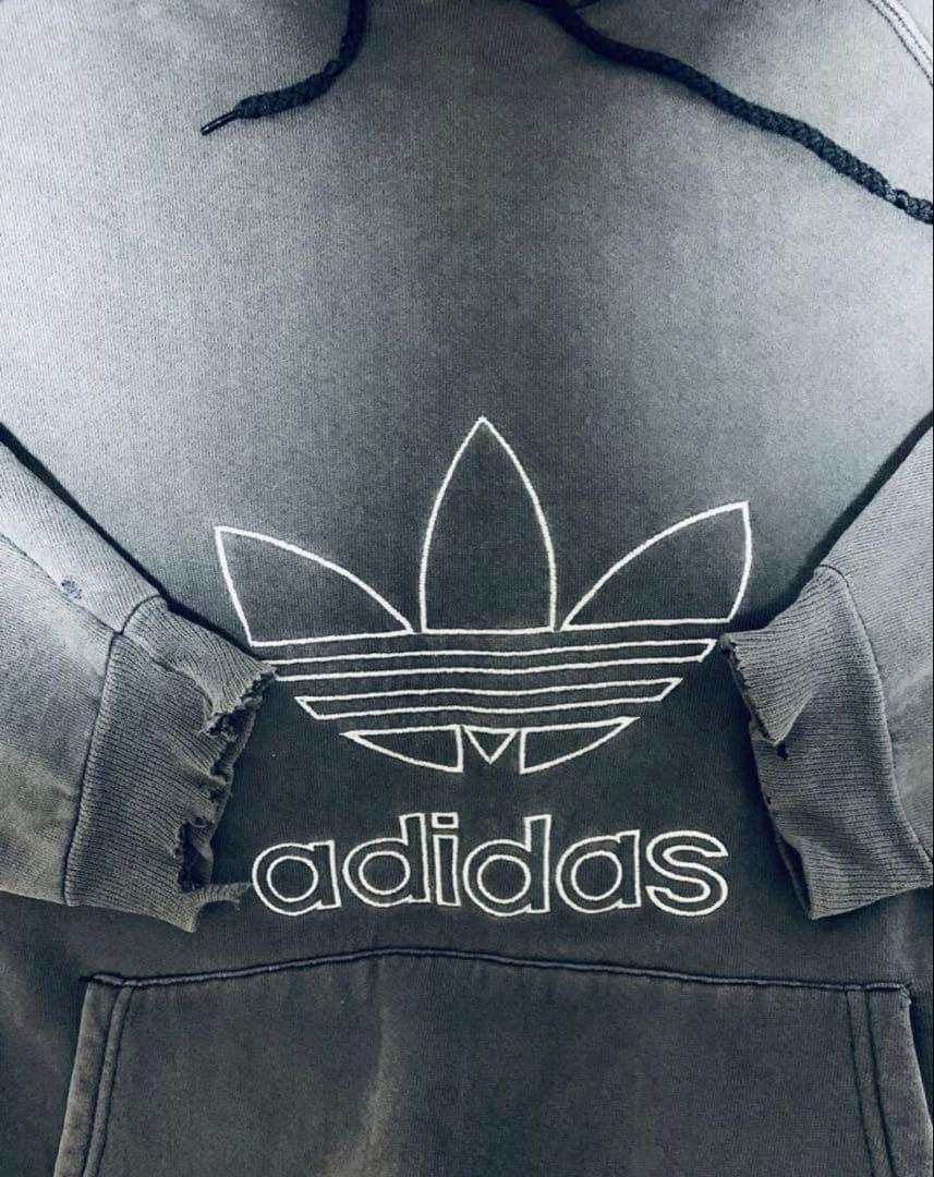 USA製 万国旗 80's ビンテージ アディダス adidas トレフォイル