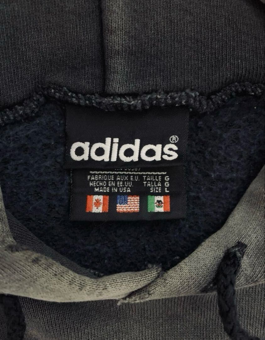 USA製 万国旗 80's ビンテージ アディダス adidas トレフォイル