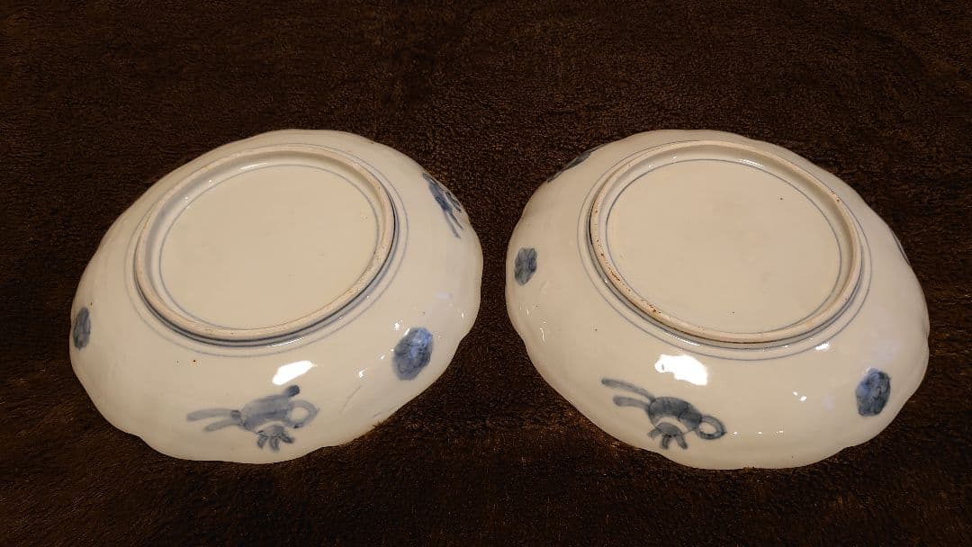 古伊万里 伊万里 大聖寺伊万里 花の図 蔵出し 2客 - メルカリ