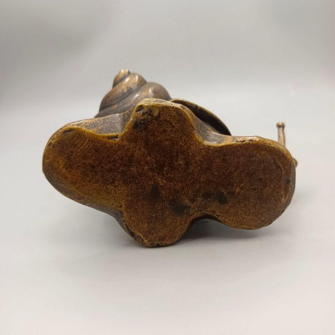 銅器 蝸牛 鎮紙 茶台 家庭 事務室 風水開運 装飾品 工芸品 置物