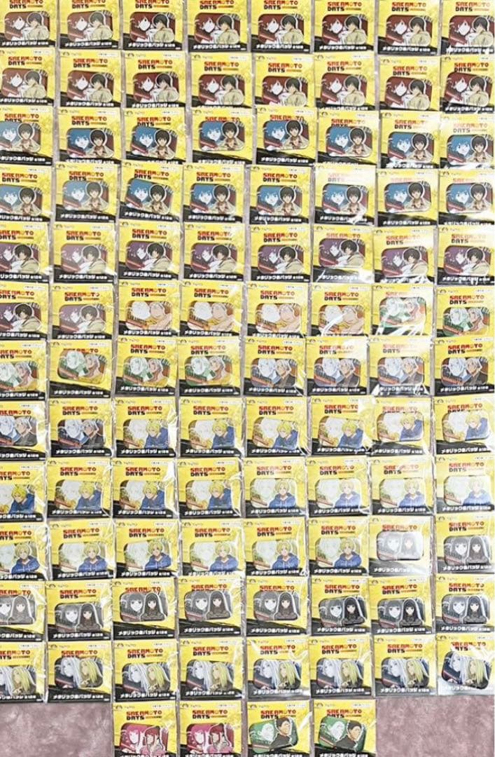 ［特価］SAKAMOTO DAYS サカモトデイズ　メタリック缶バッジ　100点